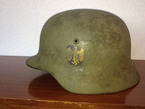 Kriegsmarine or Heer Helmet??