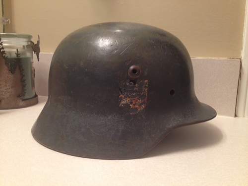 My First Helmet - Luftwaffe - few questions