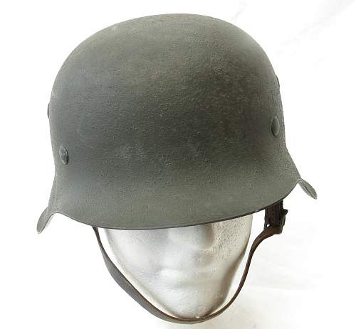 My Heer steel helmets, all four of 'em...