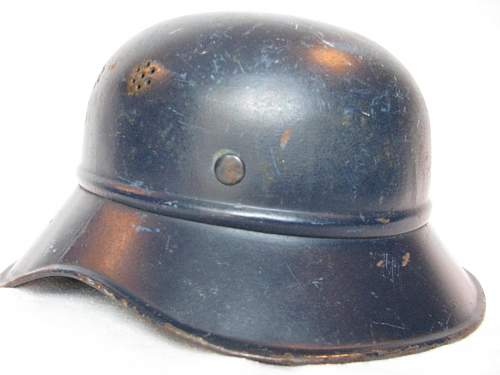 Relatively Rare RAD Helmet on an M38 3 Piece Gladiator Shell