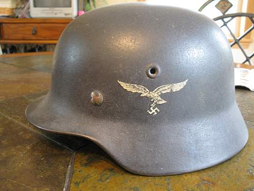 A couple German Helmets