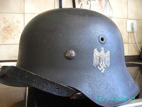 German steel helmets and the order on Abtarnung