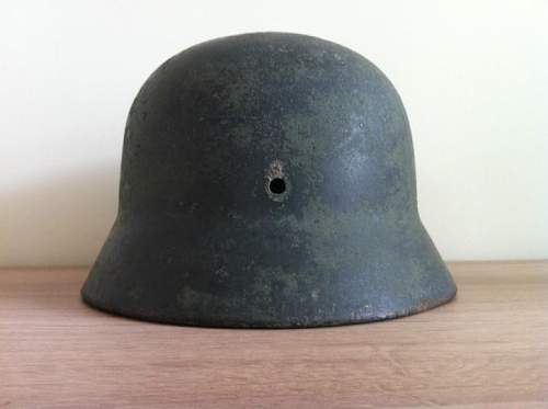 2 german helmets for revieuw