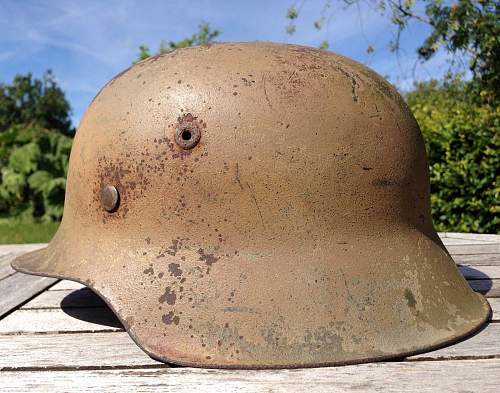 Normandy Camo Helmets ( real camo ? )