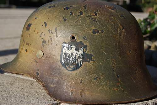 Normandy Camo Helmets ( real camo ? )