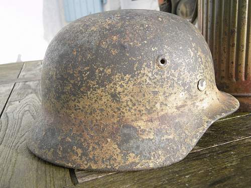 Normandy Camo Helmets ( real camo ? )