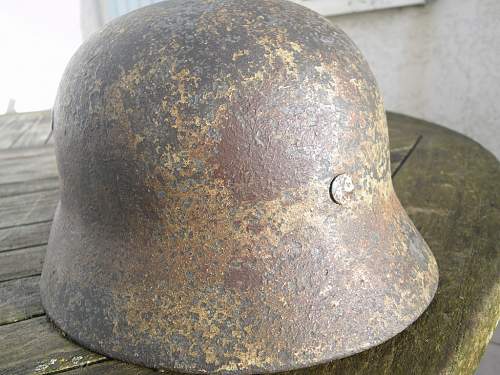 Normandy Camo Helmets ( real camo ? )