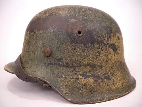 Normandy Camo Helmets ( real camo ? )