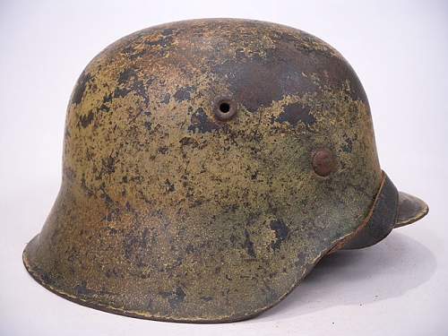 Normandy Camo Helmets ( real camo ? )