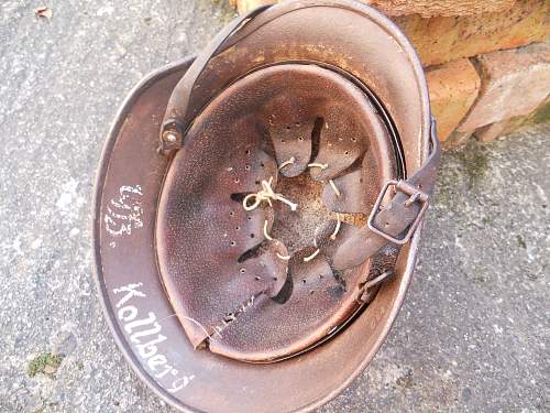 German helmet any help please!!