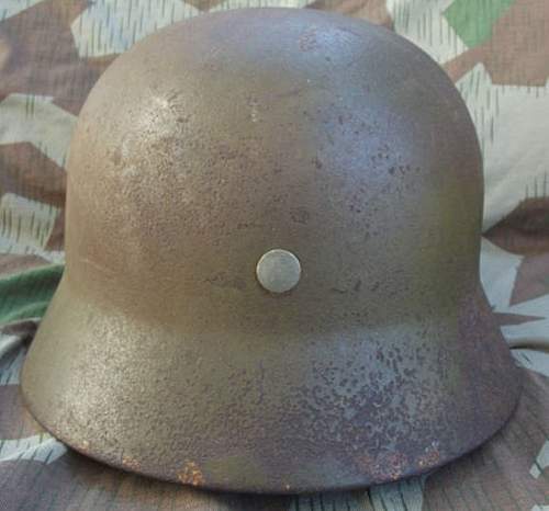 Luftwaffe field division types of helmets