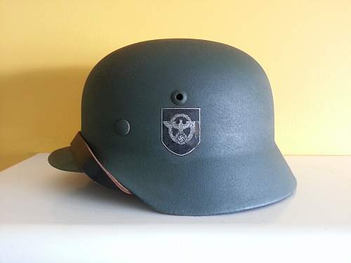 Fake German Steel helmets