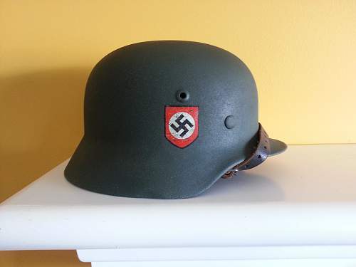 Fake German Steel helmets