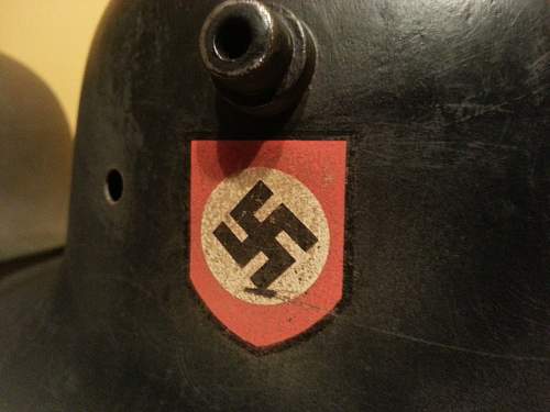 Fake German Steel helmets