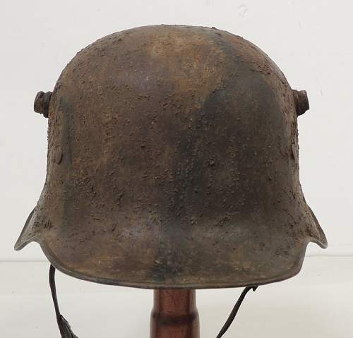 Question about helmet  M1918 cut-out. . . real or fake?