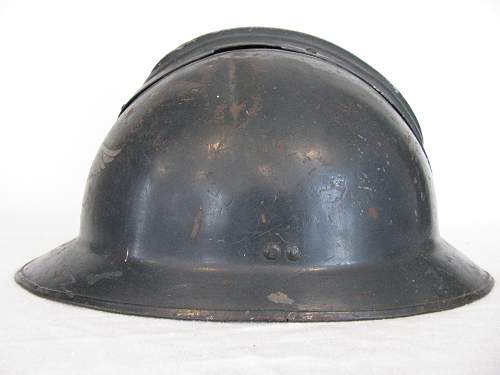 French M26 Luftschutz Helmet - Capture/Reissue Piece