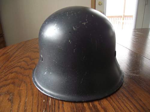 M34  Luftschutz helmet