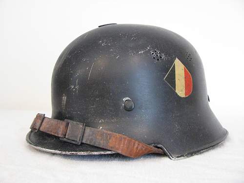 M34 Double Decal Fire Brigade Helmet