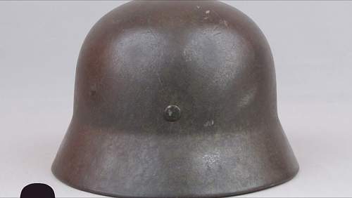 Advice on the authenticity of a M1935 Heer German Helmet for sale online.