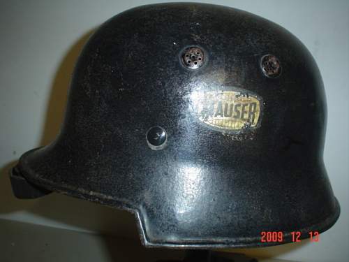Mauser made WWII German steel helmet?