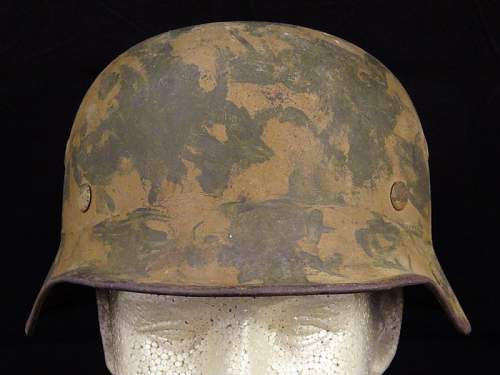 I'd like opinions on this M40 Camo Helmet...