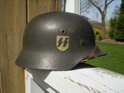 Your opinions on this SS M40 helmet?