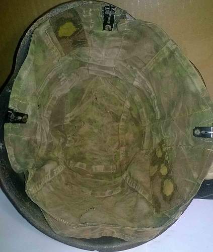 camo cover and camo helmet- Opinions