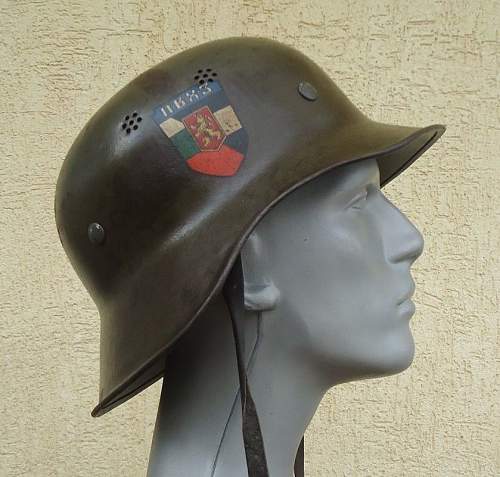 Bulgarian M44 German Helmet