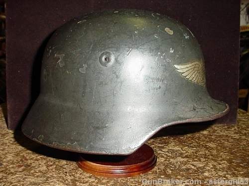 I believe this to be a post war german border helmet