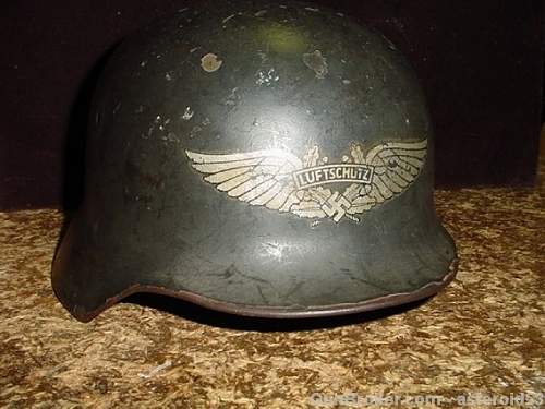 I believe this to be a post war german border helmet