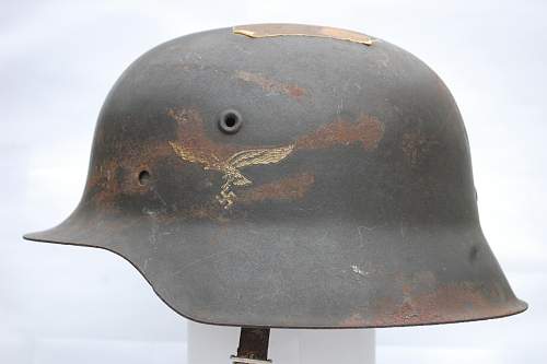 M42 Luftwaffe Mail Home Helmet, ET64