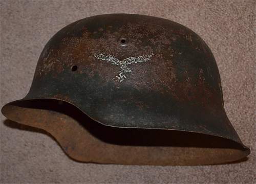 Fake German Steel helmets