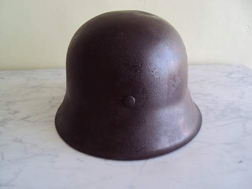 Fake German Steel helmets