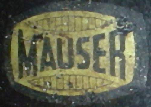 Mauser made WWII German steel helmet?