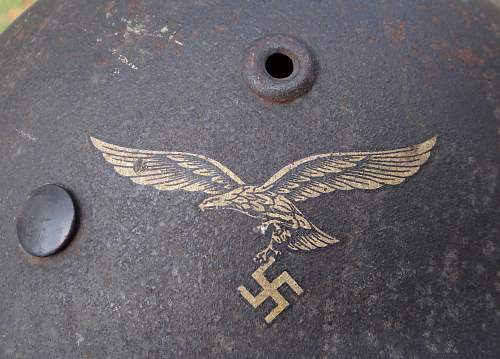 Please help!! Luftwaffe helmet