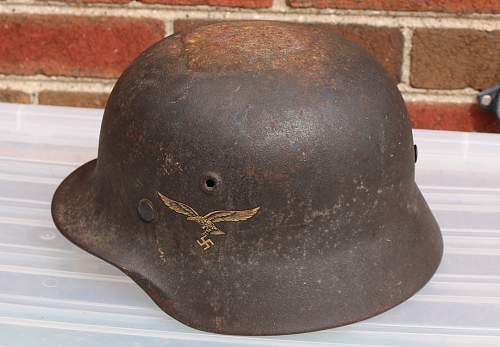 Heer &amp; luftwaffe helmets - latest pick up