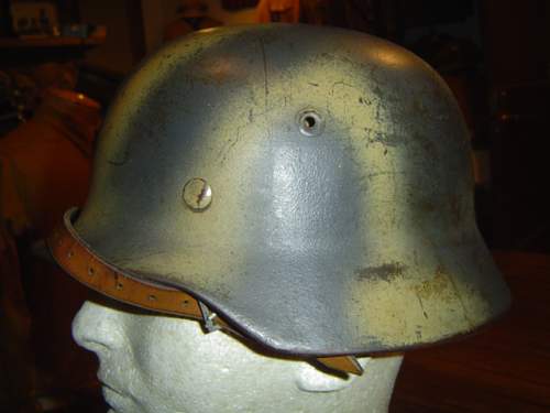 Camo Helmet From Normandy