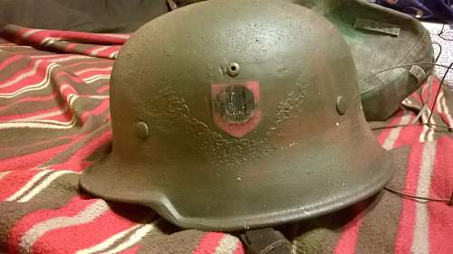 Fake German Steel helmets