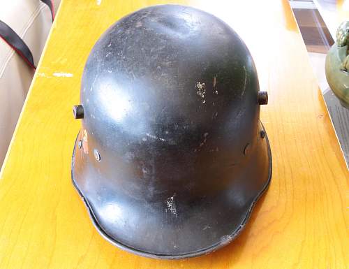Transitional German Austrian Helmet DD Heer