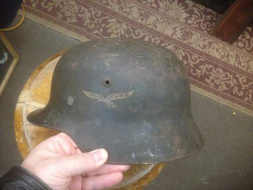 DD M35 Luftwaffe Helmet for Review