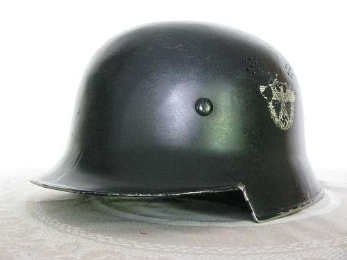 M34 Civic Police Helmet - Austrian Police Decal