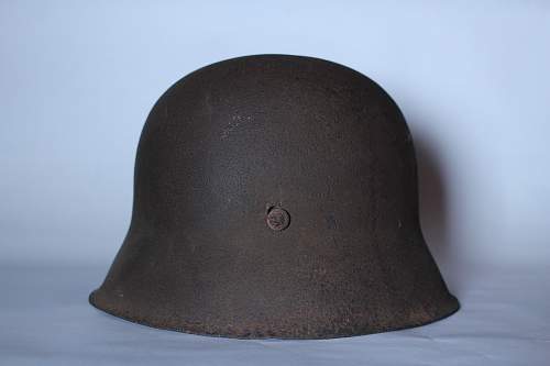 M1942 named Hauptfeldwebel helmet