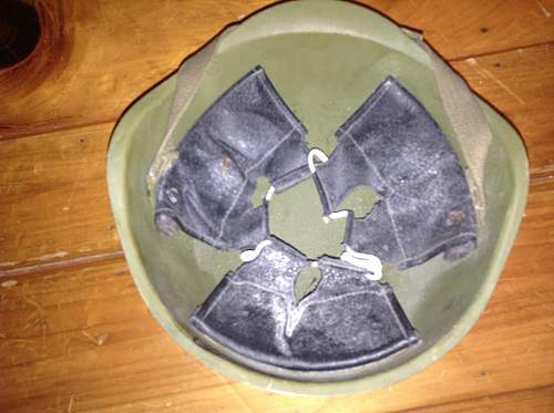 Russian ssh-40 helmet, WW2 or post war?