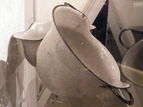 Making Pots From German Helmets 1946