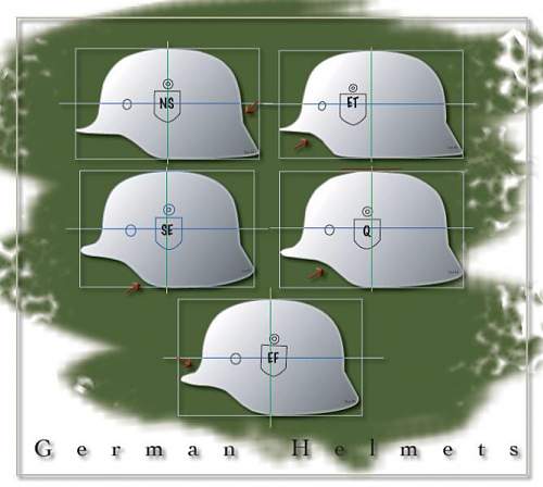 German helmet identification for new helmet collectors!!!