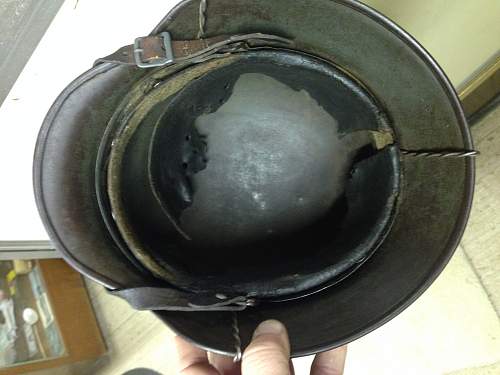 France SS steel helmet...opinions please