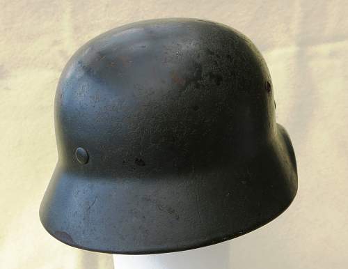 Heer M35 single decal EF 64 Heer helmet (re-issue)