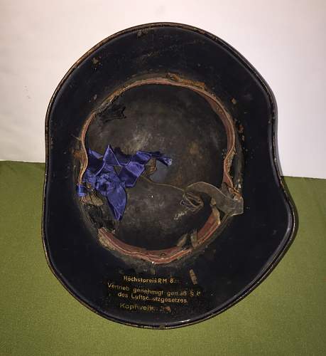 Estate Sale German Helmet Questions