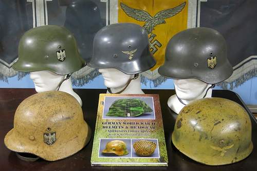 new helmet book of Norway captured helmets