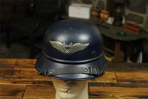 Need Opinion: Luftschutz Helmet, Looks Too Nice To Be Orig?